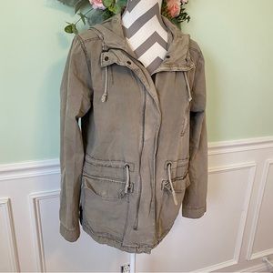 H&M Green Utility Jacket